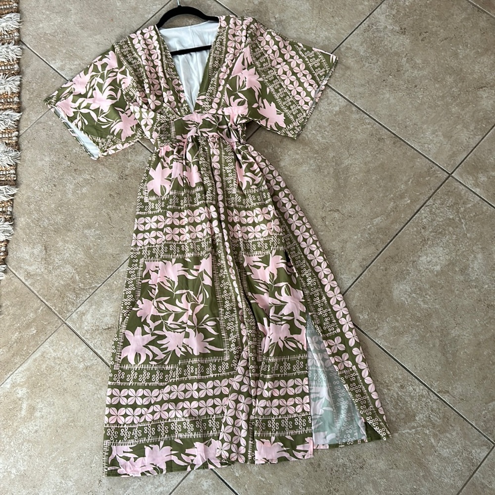 Dress with beautiful pattern